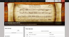 Desktop Screenshot of onlinemuzikegitimi.com