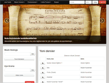 Tablet Screenshot of onlinemuzikegitimi.com